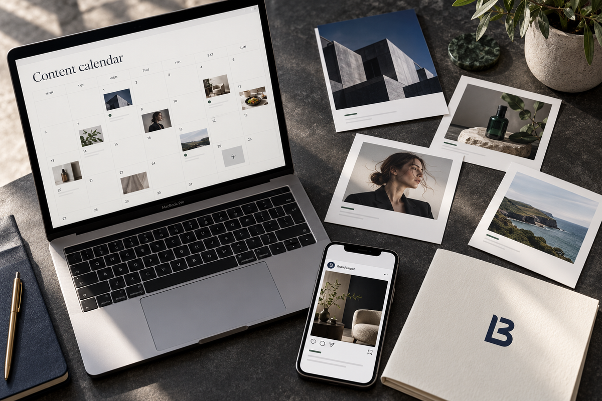 Professional content, built around your brand