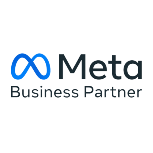Meta Business Partner logo on a white background