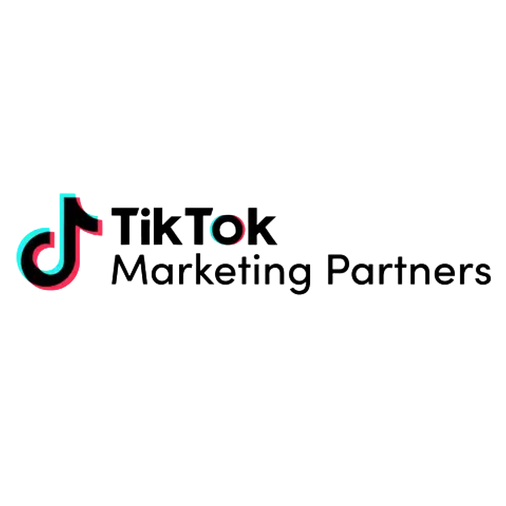 TikTok Marketing Partners logo on a white background