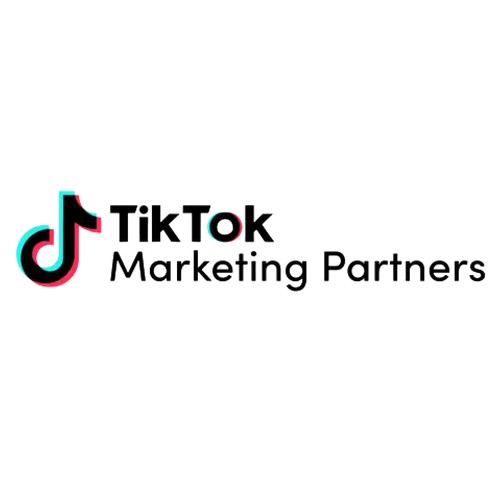 TikTok Marketing Partners logo on a white background